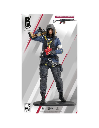 Estatua PVC Pure Arts Rainbow 6 Siege 1/8 Yumiko Hibana 24 cm