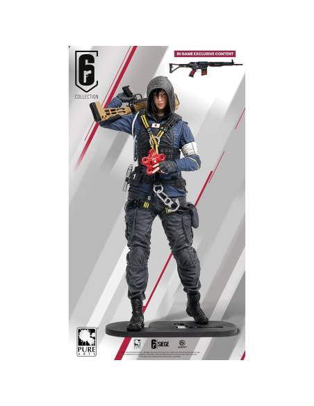 Estatua PVC Pure Arts Rainbow 6 Siege 1/8 Yumiko Hibana 24 cm