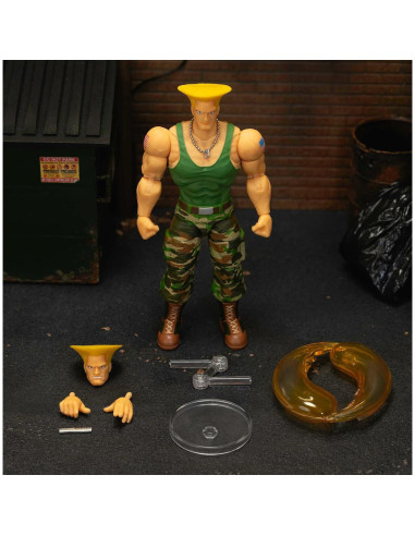 Figura de Acción Guile Jada Toys Street Fighter II 15.24 cm