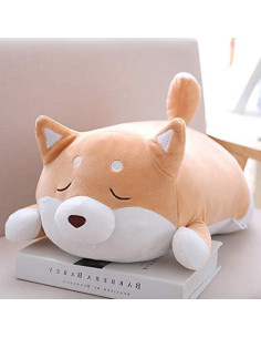 Almohada de Peluche Shiba Inu Sofip 54 cm Ojo Marrón 2