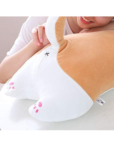 Almohada de Peluche Shiba Inu Sofip 54 cm Ojo Marrón