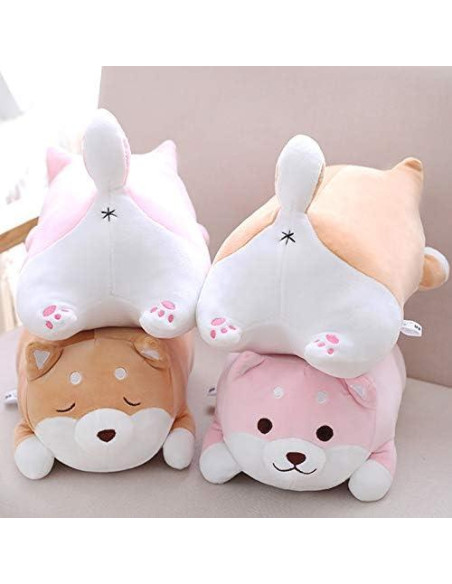 Almohada de Peluche Shiba Inu Sofip 54 cm Ojo Marrón