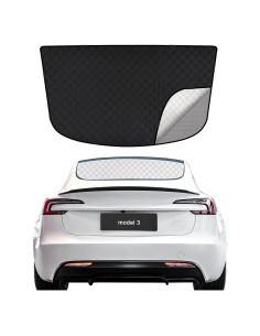 Parasol Trasero ZATOOTO para Tesla Model 3 2021-2024 Doble Capa