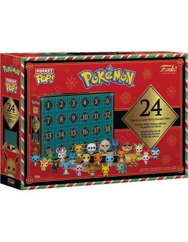 Calendario de Adviento Pokémon Funko Pop Charmander 24 Figuras
