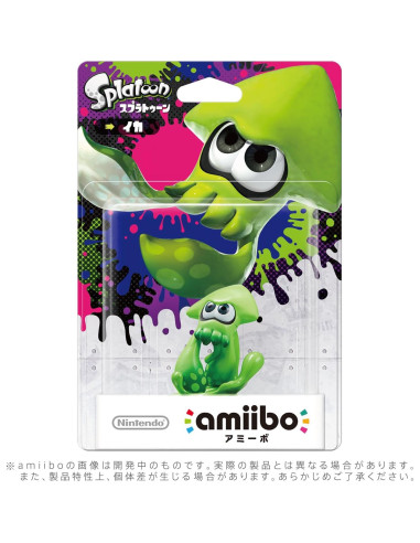 Amiibo Inkling Squid - Nintendo - Splatoon - 12.7x7.1 cm