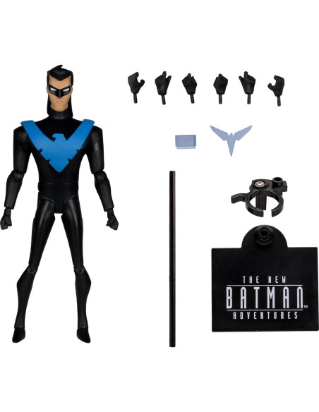 Figura Nightwing 17.78 cm McFarlane Toys Las Nuevas Aventuras de Batman