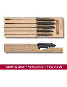 Juego de Cuchillos de Cocina Victorinox Swiss Classic 6 Piezas 2