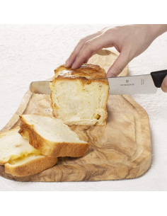 Cuchillo de Pan Victorinox Swiss Classic 22.2 cm Serrado Negro 2