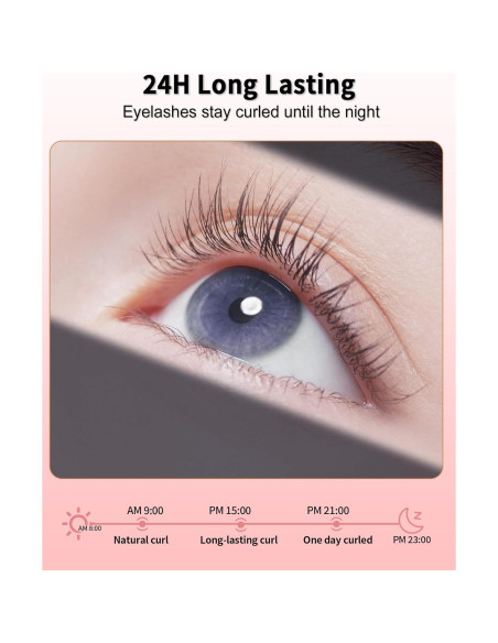 Rizador de Pestañas Eléctrico BeautyCurls con Peine