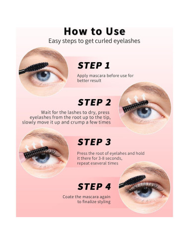 Rizador de Pestañas Eléctrico BeautyCurls con Peine