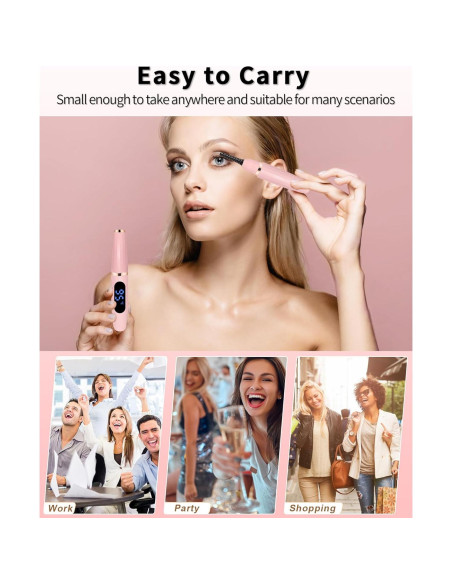 Rizador de Pestañas Eléctrico BeautyCurls con Peine