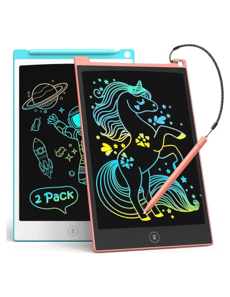 Tableta de Escritura LCD TECJOE 2 Pack 8.5" Colorida