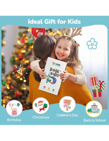 Tableta de Escritura LCD TECJOE 2 Pack 8.5" Colorida