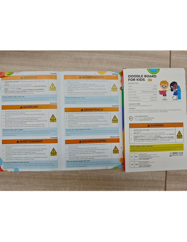 Tableta de Escritura LCD TECJOE 2 Pack 8.5" Colorida