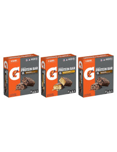 Barras de Proteína Gatorade Whey, 18 Piezas, 79 g cada una