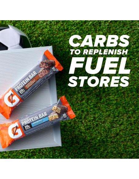 Barras de Proteína Gatorade Whey, 18 Piezas, 79 g cada una