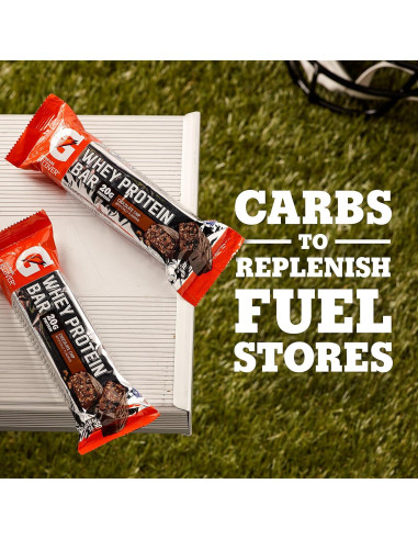 Barras de Proteína Gatorade Whey, 18 Piezas, 79 g cada una