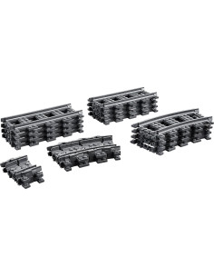 LEGO City 60205 - Juego de Expansión de Pistas de Tren 20 Piezas 2