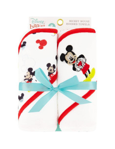 Toallas con Capucha Disney Baby Mickey Mouse - Paquete de 2 2