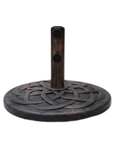 Base Redonda C-Hopetree 12 kg para Sombrilla de Patio Bronce