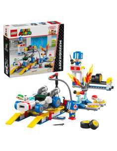 LEGO Super Mario Kart Garaje de Toad - Set 72035 con 2 Figuras