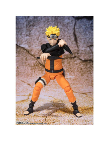 Figura de Acción S.H.Figuarts Naruto Uzumaki 15 cm Bandai