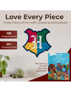 Rompecabezas Harry Potter - Madera 129 Piezas 27x27 cm 2