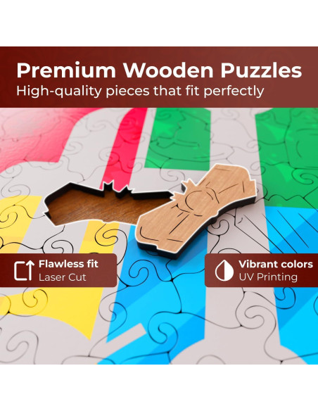 Rompecabezas Harry Potter - Madera 129 Piezas 27x27 cm Rompecabezas Harry Potter - Madera 129 Piezas 27x27 cm