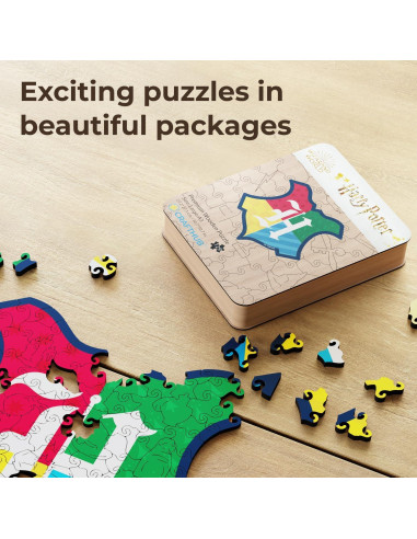 Rompecabezas Harry Potter - Madera 129 Piezas 27x27 cm