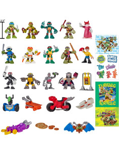 Calendario de Cuenta Regresiva Tortugas Ninja Playmates 33x7.6 cm 2