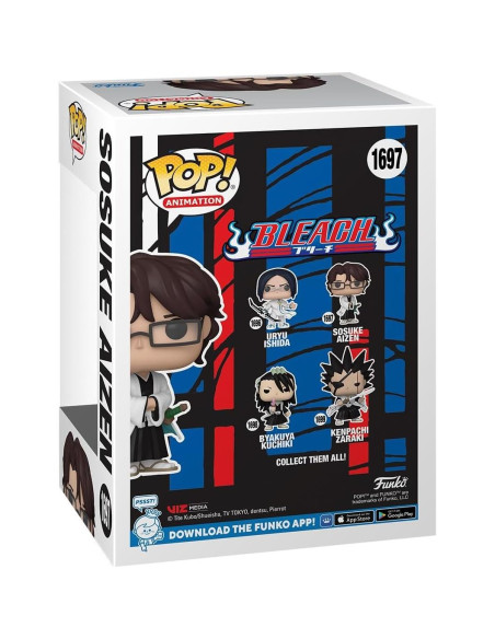 Funko POP Bleach Aizen Sousuke Figura Vinilo 9.5 cm