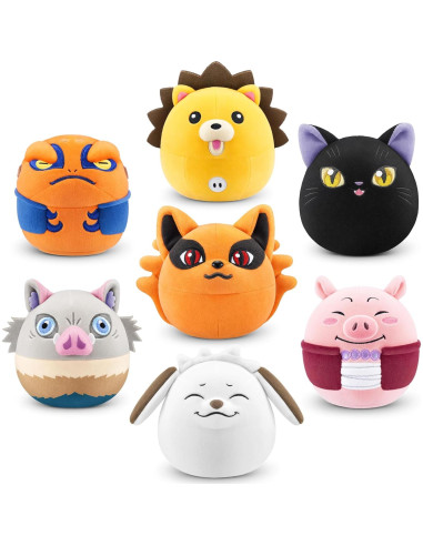 Peluche Sorpresa Anime Pop ZURU 11.5 cm Naruto Demon Slayer