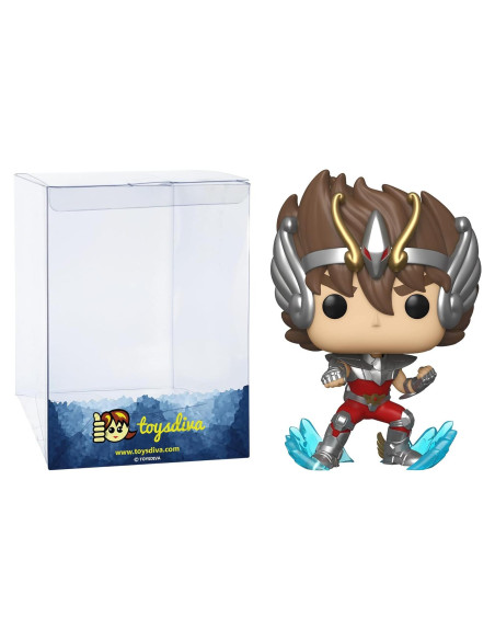 Figura de Vinilo Pegasus Seiya Funko + Protector Gráfico