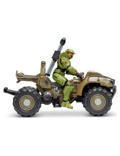 Figura y Vehículo Halo Mongoose Master Chief 30cm