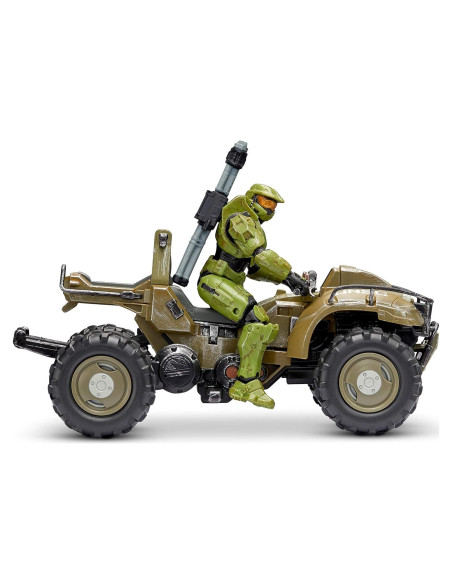 Figura y Vehículo Halo Mongoose Master Chief 30cm