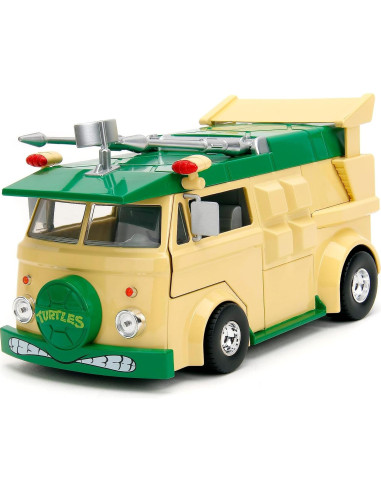 Carro de Fiesta TMNT 1:24 Jada Toys con Donatello 6,99 cm