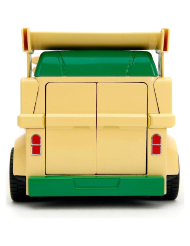 Carro de Fiesta TMNT 1:24 Jada Toys con Donatello 6,99 cm