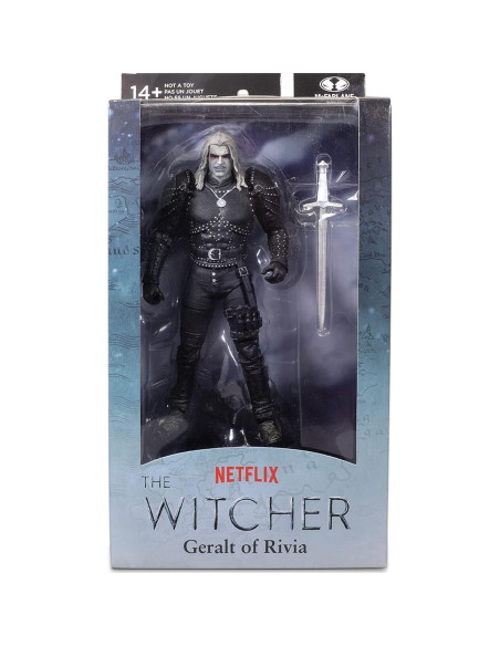 Figura de Acción McFarlane The Witcher Geralt 17.78 cm Figura de Acción McFarlane The Witcher Geralt 17.78 cm