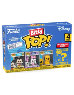 Funko Bitty POP! Disney 4-Pack - Mickey, Minnie, Pluto y Sorpresa
