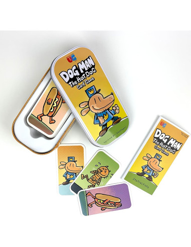 Juego de Cartas Dog Man Hot Dog - 2 a 4 Jugadores, 5+ Años