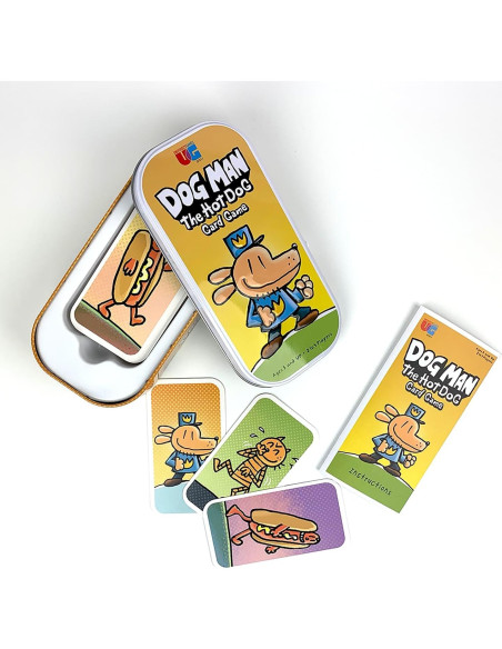 Juego de Cartas Dog Man Hot Dog - 2 a 4 Jugadores, 5+ Años