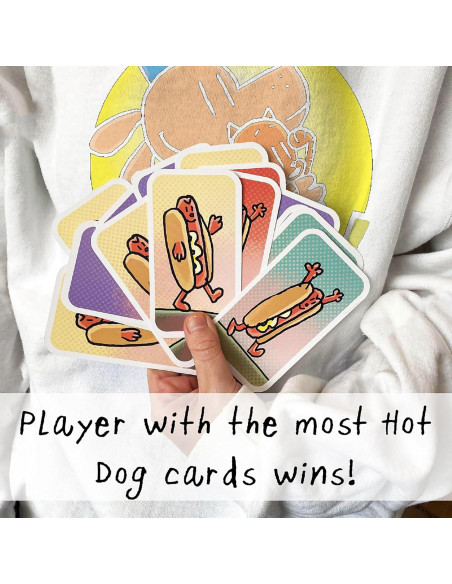 Juego de Cartas Dog Man Hot Dog - 2 a 4 Jugadores, 5+ Años