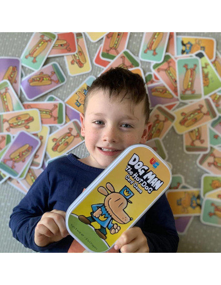 Juego de Cartas Dog Man Hot Dog - 2 a 4 Jugadores, 5+ Años