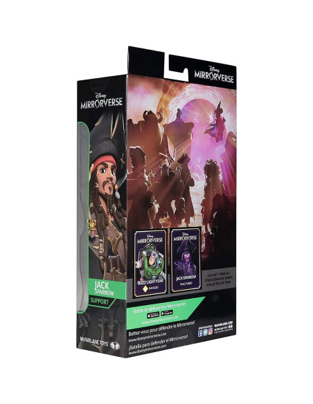 Figura de acción Jack Sparrow 7" McFarlane Toys Disney Figura de acción Jack Sparrow 7" McFarlane Toys Disney