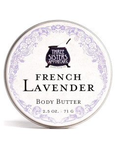 Mantequilla Corporal 100% Natural Tres Hermanas 70.9g Lavanda