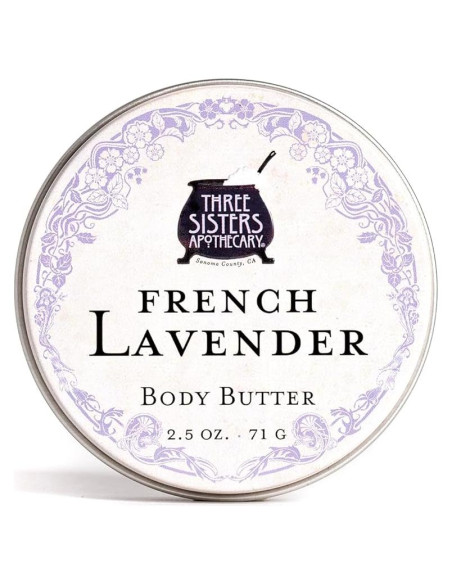 Mantequilla Corporal 100% Natural Tres Hermanas 70.9g Lavanda