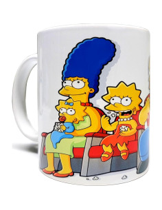 Taza de café Simpsons 325ml Cerámica A Regalo Espuma 2