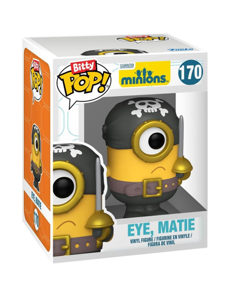 Funko Bitty POP! Minions - Paquete de 4 figuras + sorpresa