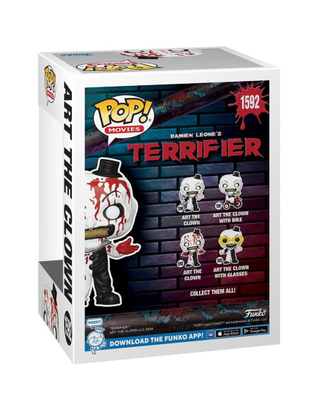 Funko Pop! Terrifier 2 Art El Payaso Sangriento 10.7 cm
