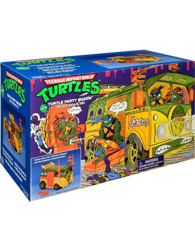Furgoneta de Fiesta Original TMNT Playmates 50x40 cm